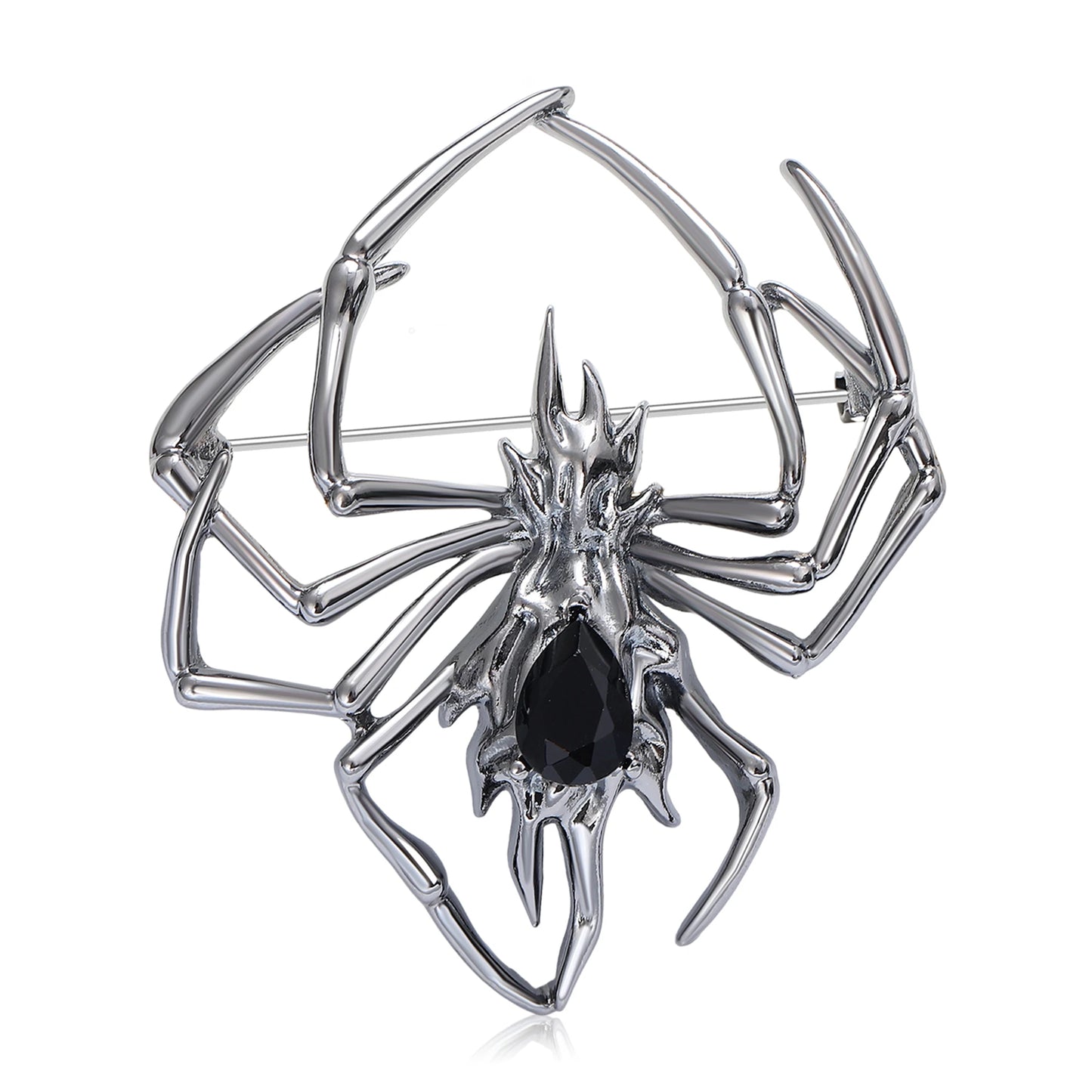 Crystal Big Spider Brooche