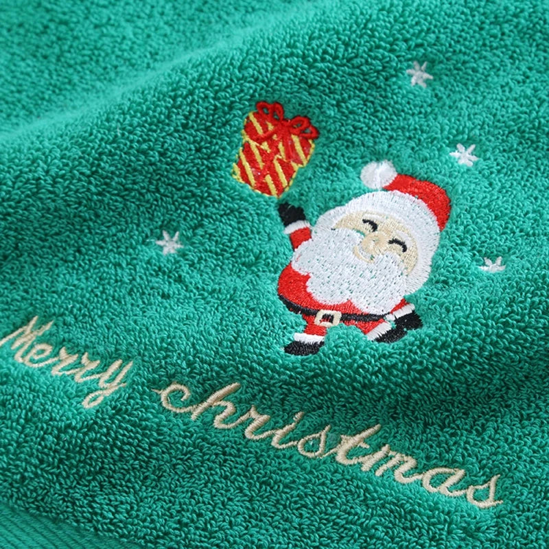 Pure Cotton Christmas Towels