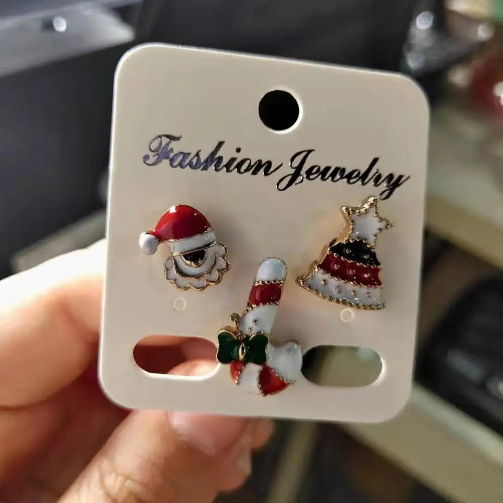 Christmas Small Brooches Set for Gifts