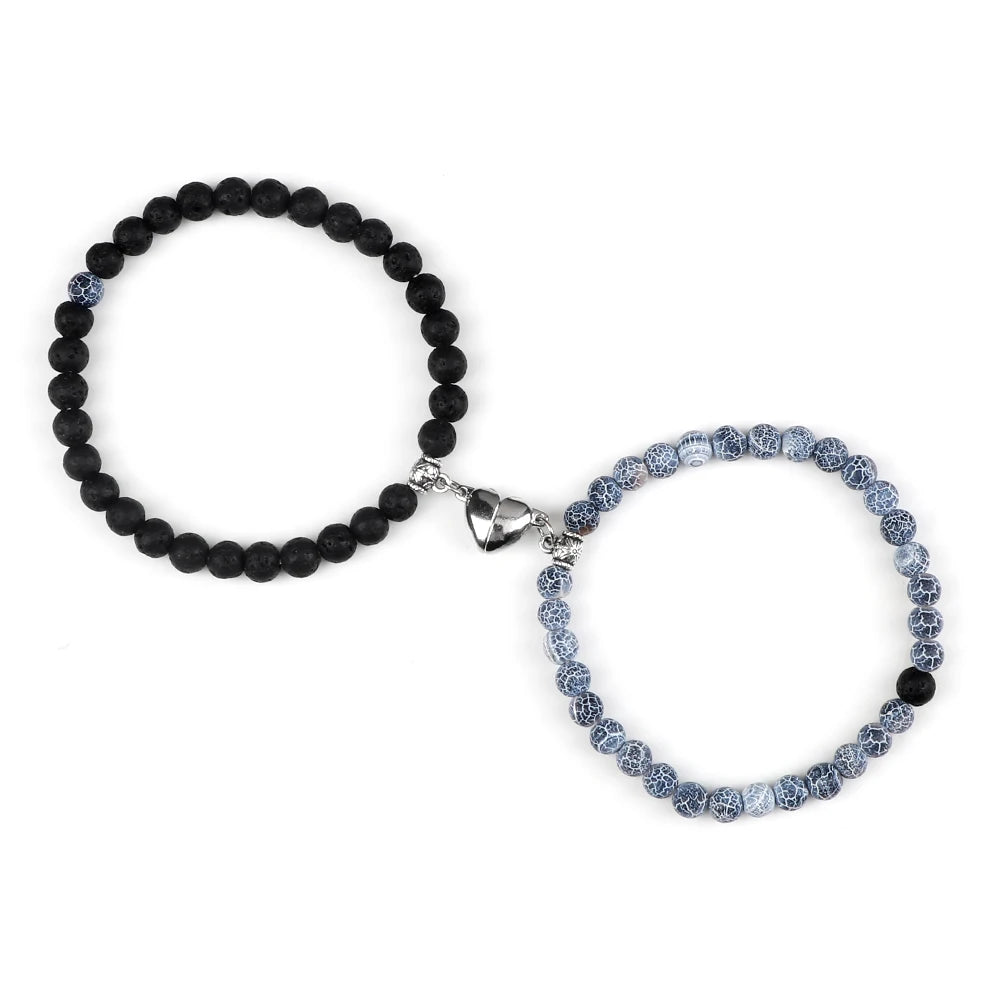 Grey and black jewelry set for developing relationship goals
