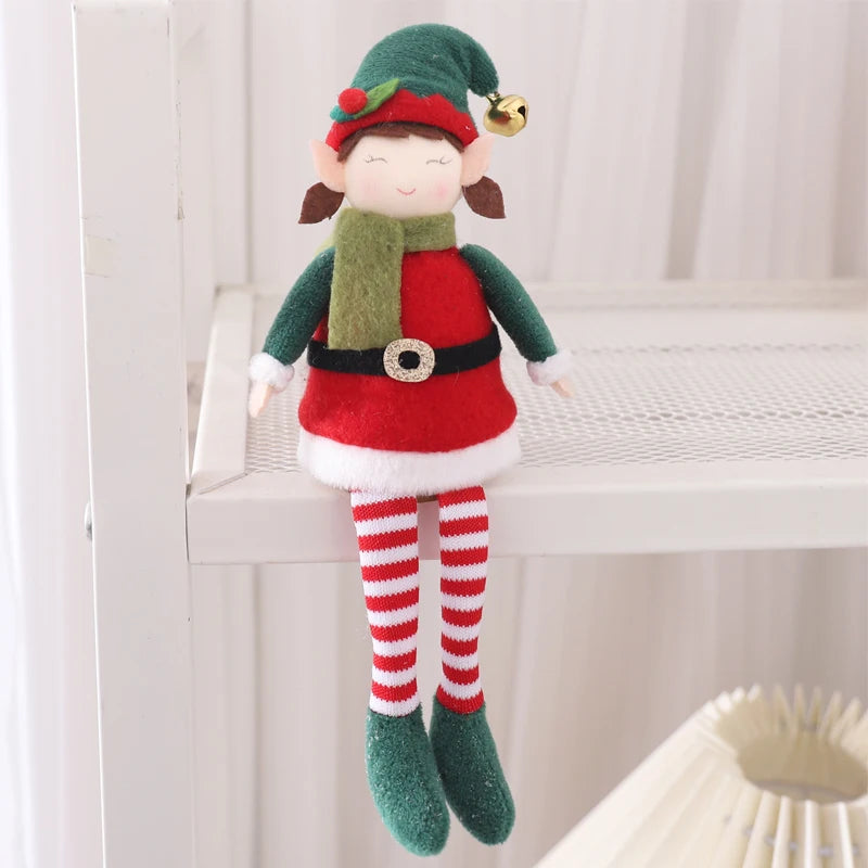 Christmas Plush Elf Dolls for Kids